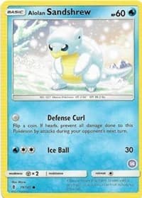 Alolan Sandshrew (14) - SM Trainer Kit: Alolan Sandslash & Alolan Ninetales - Pokemon card