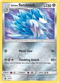 Alolan Sandslash - SM127 - SM Promos - Pokemon card
