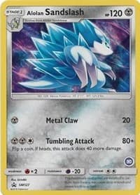 Alolan Sandslash (30) - SM Trainer Kit: Alolan Sandslash & Alolan Ninetales - Pokemon card