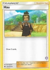 Hau (23) (Alolan Sandslash Half-Deck) - SM Trainer Kit: Alolan Sandslash & Alolan Ninetales - Pokemon card