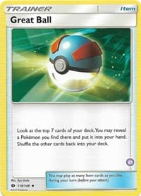 Great Ball (#21, Alolan Sandslash Half-Deck) - SM Trainer Kit: Alolan Sandslash & Alolan Ninetales - Pokemon card
