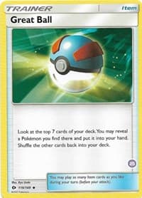 Great Ball (25) (Alolan Sandslash Half-Deck) - SM Trainer Kit: Alolan Sandslash & Alolan Ninetales - Pokemon card