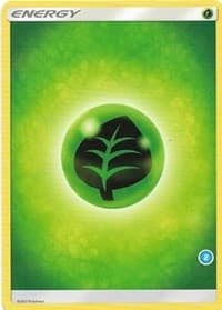 Grass Energy (2) - SM Trainer Kit: Alolan Sandslash & Alolan Ninetales - Pokemon card