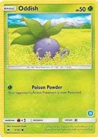 Oddish (11) - SM Trainer Kit: Alolan Sandslash & Alolan Ninetales - Pokemon card