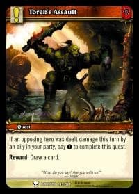 Torek's Assault - Heroes of Azeroth - WoW card