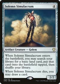 Solemn Simulacrum (219) - Commander Anthology Volume II - Magic: The Gathering card