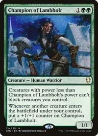 Champion of Lambholt - Commander Anthology Volume II - Magic: The Gathering card