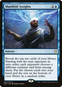 Manifold Insights - Commander Anthology Volume II - Magic: The Gathering card