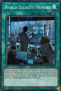 World Legacy's Memory - Flames of Destruction - YuGiOh card