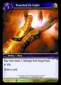 Touched by Light - Heroes of Azeroth - WoW card