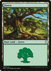 Forest (306) - Commander Anthology Volume II - Magic: The Gathering card