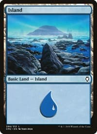 Island (288) - Commander Anthology Volume II - Magic: The Gathering card
