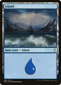 Island (290) - Commander Anthology Volume II - Magic: The Gathering card