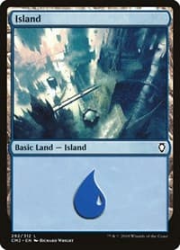 Island (292) - Commander Anthology Volume II - Magic: The Gathering card