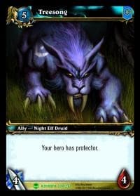 Treesong - Heroes of Azeroth - WoW card