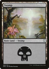 Swamp (293) - Commander Anthology Volume II - Magic: The Gathering card