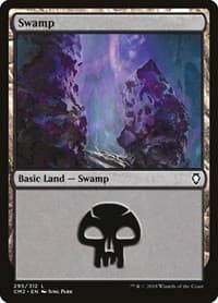 Swamp (295) - Commander Anthology Volume II - Magic: The Gathering card