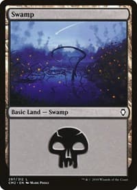 Swamp (297) - Commander Anthology Volume II - Magic: The Gathering card
