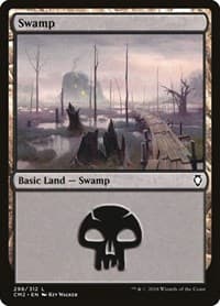 Swamp (298) - Commander Anthology Volume II - Magic: The Gathering card