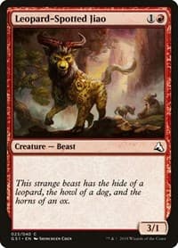 Leopard-Spotted Jiao - Global Series Jiang Yanggu & Mu Yanling - Magic: The Gathering card