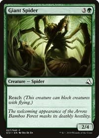 Giant Spider - Global Series Jiang Yanggu & Mu Yanling - Magic: The Gathering card