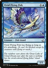 Vivid Flying Fish - Global Series Jiang Yanggu & Mu Yanling - Magic: The Gathering card