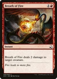 Breath of Fire - Global Series Jiang Yanggu & Mu Yanling - Magic: The Gathering card