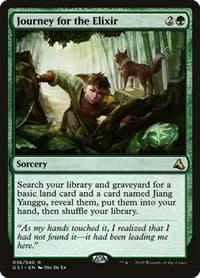 Journey for the Elixir - Global Series Jiang Yanggu & Mu Yanling - Magic: The Gathering card