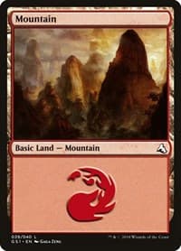 Mountain - Global Series Jiang Yanggu & Mu Yanling - Magic: The Gathering card