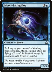 Moon-Eating Dog - Global Series Jiang Yanggu & Mu Yanling - Magic: The Gathering card