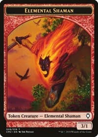 Elemental Shaman Token - Commander Anthology Volume II - Magic: The Gathering card