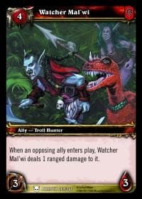 Watcher Mal'wi - Heroes of Azeroth - WoW card