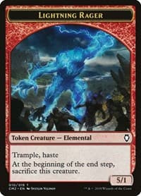 Lightning Rager Token - Commander Anthology Volume II - Magic: The Gathering card