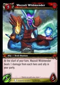 Wazzuli Wildmender - Heroes of Azeroth - WoW card