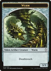 Wurm Token (016) - Commander Anthology Volume II - Magic: The Gathering card