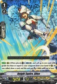 Knight Squire, Allen (RRR Foil) - V-TD01: Aichi Sendou - Cardfight Vanguard card