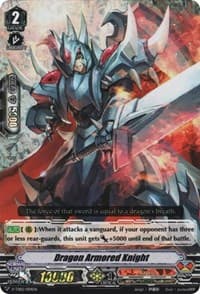 Dragon Armored Knight (RRR Foil) - V-TD02: Toshiki Kai - Cardfight Vanguard card