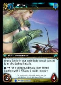 Wilba - Heroes of Azeroth - WoW card