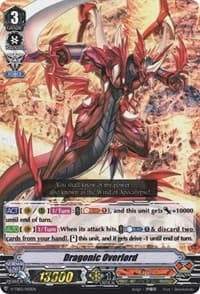 Dragonic Overlord (Alternate Art RRR Foil) - V-TD02: Toshiki Kai - Cardfight Vanguard card