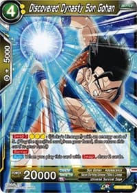 Discovered Dynasty Son Gohan - Colossal Warfare - Dragon Ball Super: Masters card