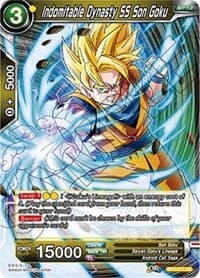 Indomitable Dynasty SS Son Goku - Colossal Warfare - Dragon Ball Super: Masters card