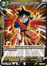 Dependable Dynasty Son Goku - Colossal Warfare - Dragon Ball Super: Masters card