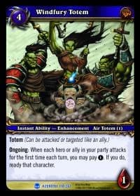 Windfury Totem - Heroes of Azeroth - WoW card