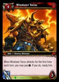 Windseer Tarus - Heroes of Azeroth - WoW card