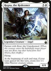 Regna, the Redeemer - Launch Party & Release Event Promos - Magic: The Gathering card