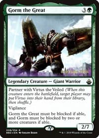 Gorm the Great - Launch Party & Release Event Promos - Magic: The Gathering card