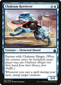 Chakram Retriever - Launch Party & Release Event Promos - Magic: The Gathering card