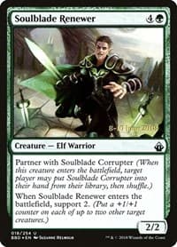 Soulblade Renewer - Launch Party & Release Event Promos - Magic: The Gathering card
