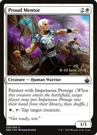 Proud Mentor - Launch Party & Release Event Promos - Magic: The Gathering card