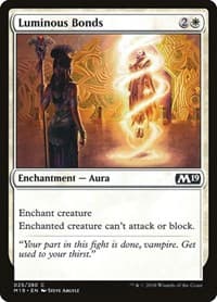 Luminous Bonds - Core Set 2019 - Magic: The Gathering card